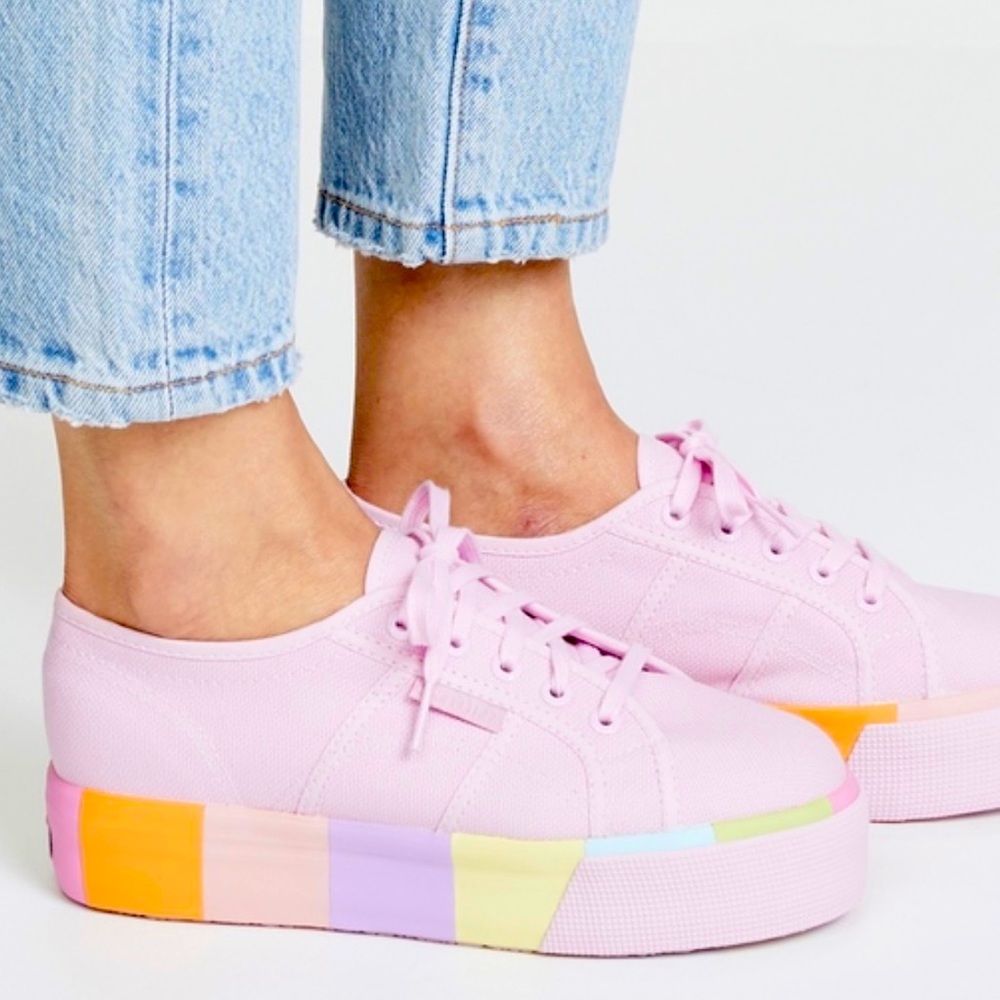 Superga platform sneakers